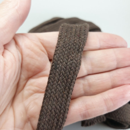 Sznurek bawełniany płaski 18mm/25mb 5534 - 28962
