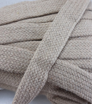 Sznurek bawełniany płaski 18mm/25mb 5535