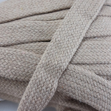 Sznurek bawełniany płaski 18mm/25mb 5535