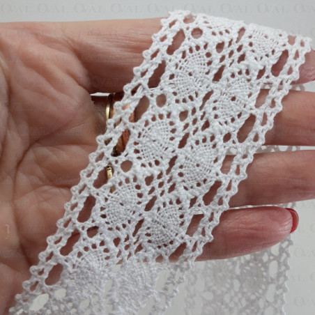 Cotton lace 40 mm/1 or 25 yards 1984