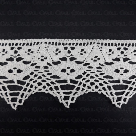 Koronka bawełniana 80mm/1 yard  3372