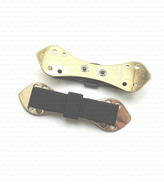 Aplikacja metalowa - Kokardka do przyszycia nr. 977