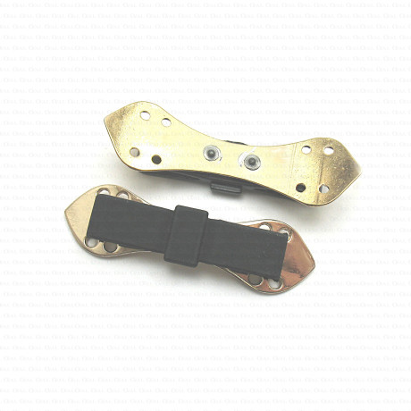 Metal appliqué – sew-on bow no. 983