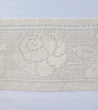 Koronka bawełniana  85mm/1 yard ecru   3167
