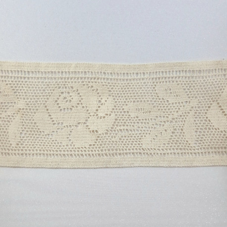 Koronka bawełniana 85mm/1 yard ecru 3167 - 29032