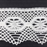 Cotton lace 105mm/1m white 344