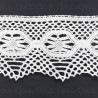 Cotton lace 105mm/1m white 344
