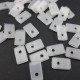 Końcówki do fiszbin 8mm/100szt białe 5553