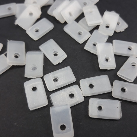 Końcówki do fiszbin 8mm/100szt białe 5553 - 29096