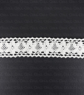 Koronka bawełniana 50mm/1 lub 25 yard  3477