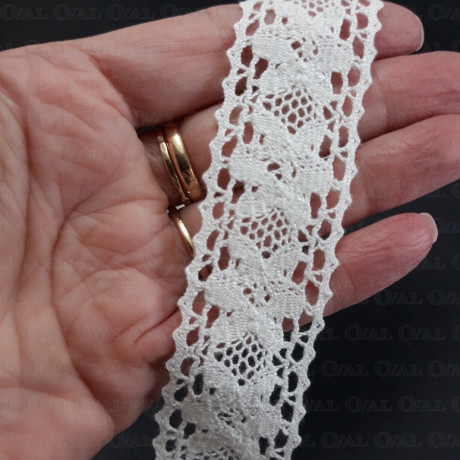 Koronka bawełniana 50mm/1 lub 25 yard  3477