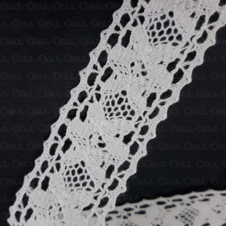 Koronka bawełniana 50mm/1 lub 25 yard  3477