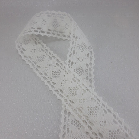 Koronka bawełniana 50mm/1 lub 25 yard  3477