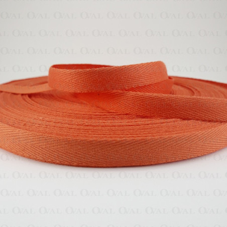 Taśma bawełniana jodełka 10mm / 50m 5554