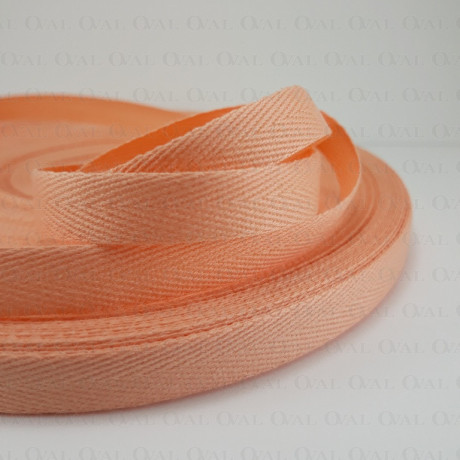 Taśma bawełniana jodełka 10mm / 50m 5555