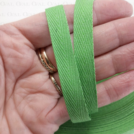 Taśma bawełniana jodełka 10mm / 50m 5555