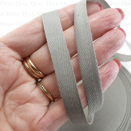 Taśma bawełniana jodełka 10mm / 50m 5559