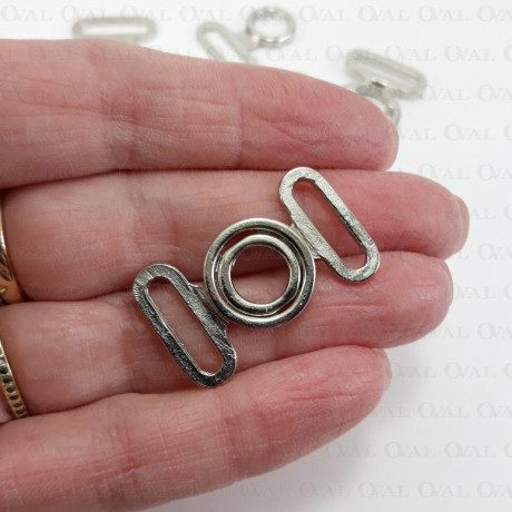 Zapięcie metalowe 15mm/100szt 5564