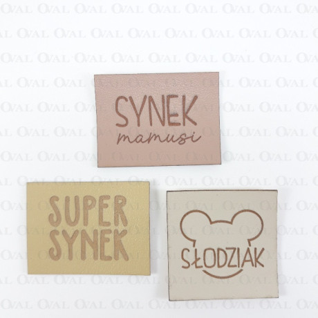 Skórka ,naszywka  20szt 5570