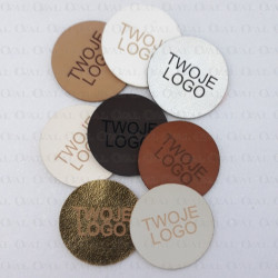 Naszywki kółko z Twoim logo, 20szt 5573 Naszywki kółko z Twoim logo, 20szt 5573