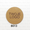 Naszywki kółko z Twoim logo, 20szt 5573