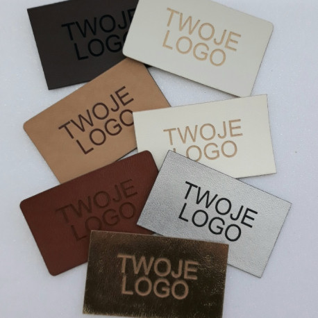 Naszywki prostokąt z Twoim logo, 20szt 5574 - 29193