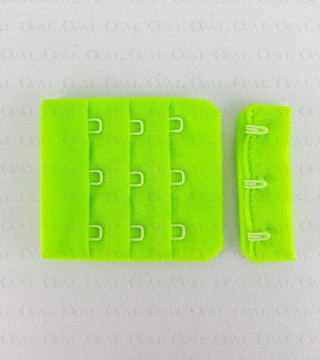 Zapięcie do biustonosza  50mm/1,10 lub 100szt seledyn 5577