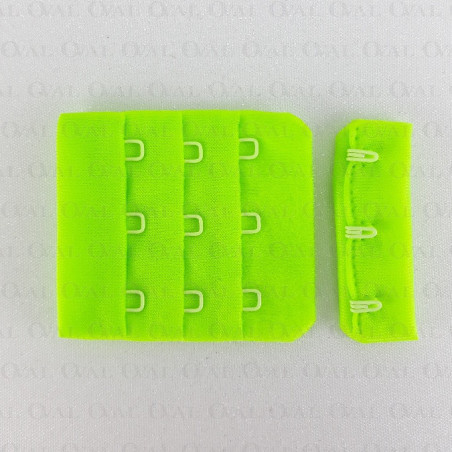 Zapięcie do biustonosza  50mm/1,10 lub 100szt seledyn 5577