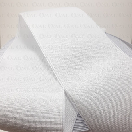 Guma tkana 80mm/ 25m biała 5581 S