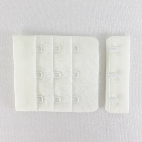 Zapięcie do biustonosza 50mm/1,10 lub 100szt śmietana 5582 - 29222