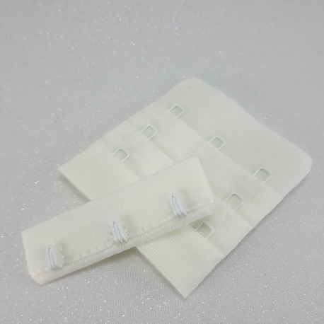 Zapięcie do biustonosza 50mm/1,10 lub 100szt śmietana 5582 - 29223