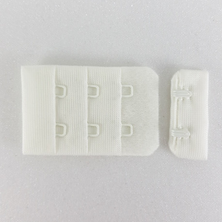 Zapięcie do biustonosza 30mm/ 1,10 lub 100szt szaro -brązowy 5579 - 29226
