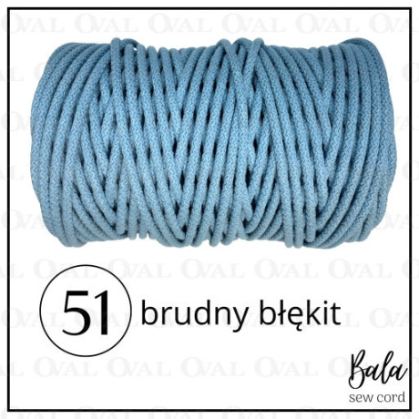 Rigid cotton sewing cord 5mm/100m   5472