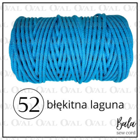 Sznurek bawełniany do szycia 5mm/100m sztywny 5472 - 29286