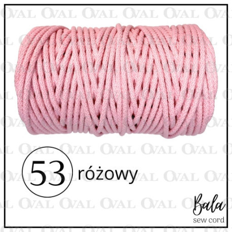 Sznurek bawełniany do szycia 5mm/100m sztywny 5472 - 29290