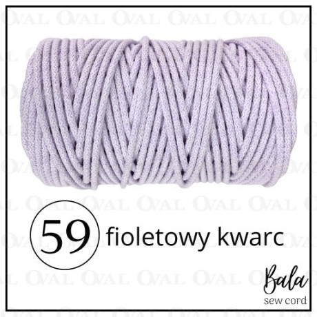 Sznurek bawełniany do szycia 5mm/100m sztywny   5472