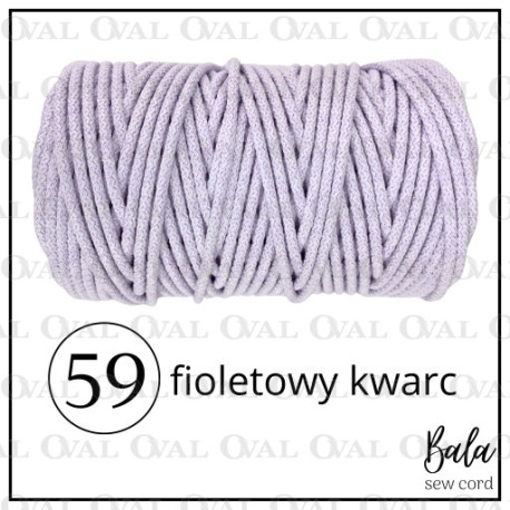 Sznurek bawełniany do szycia 5mm/100m sztywny 5472 - 29293