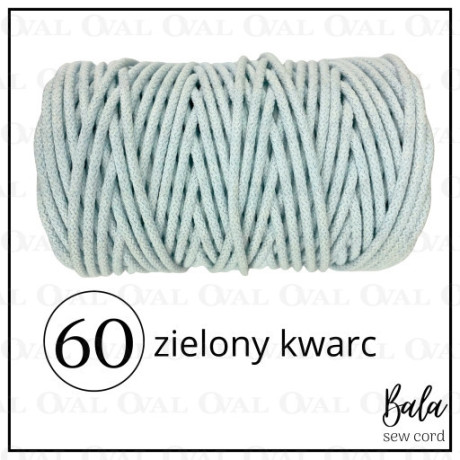 Sznurek bawełniany do szycia 5mm/100m sztywny   5472