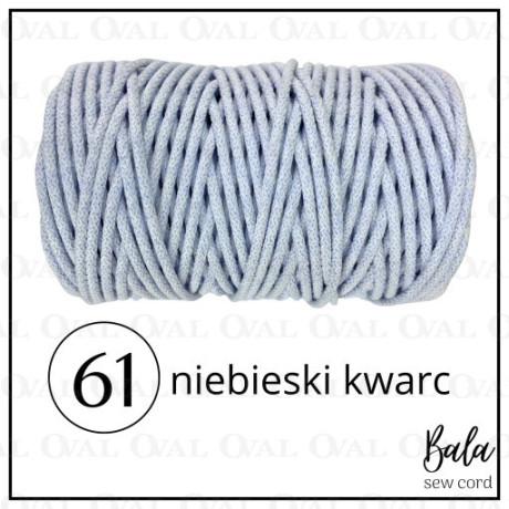 Sznurek bawełniany do szycia 5mm/100m sztywny   5472