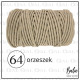 Sznurek bawełniany do szycia 5mm/100m sztywny 5472