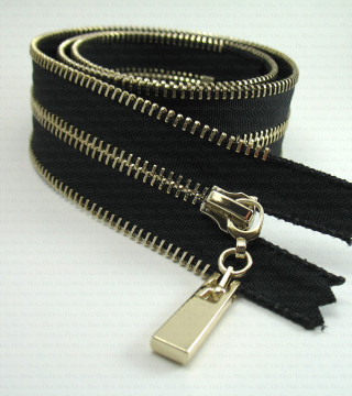 Ozdobny zamek błyskawiczny 55cm nr 1365