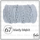 Sznurek bawełniany do szycia 5mm/100m sztywny 5472