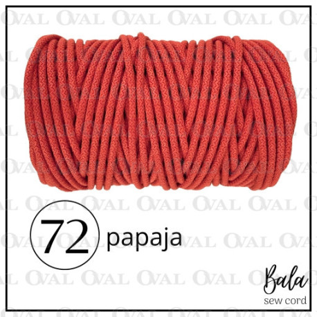 Sznurek bawełniany do szycia 5mm/100m sztywny 5472 - 29304