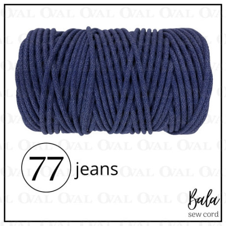 Rigid cotton sewing cord 5mm/100m   5472