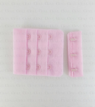 Zapięcie do biustonosza  50mm/1,10 lub 100szt bordo 5595