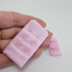 Zapięcie do biustonosza 2x3x30mm/ 1,10 lub 100szt bordo 5596