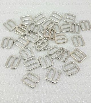 Hook for bra straps, metal 8mm/10 or 100 pcs 4003