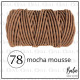 Sznurek bawełniany do szycia 5mm/100m sztywny 5472