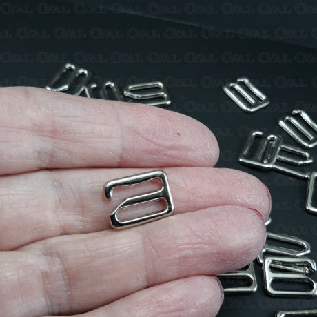 Zaczep do ramiączek - metalowy 10mm/10 lub 100szt   3749