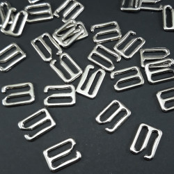 Zaczep do ramiączek - metalowy 10mm/10 lub 100szt 3749